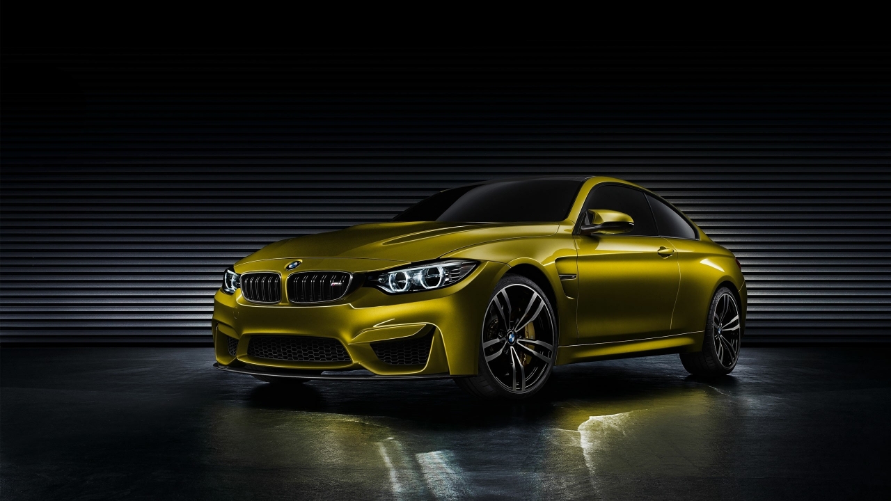BMW M4 Concept for 1280 x 720 HDTV 720p resolution