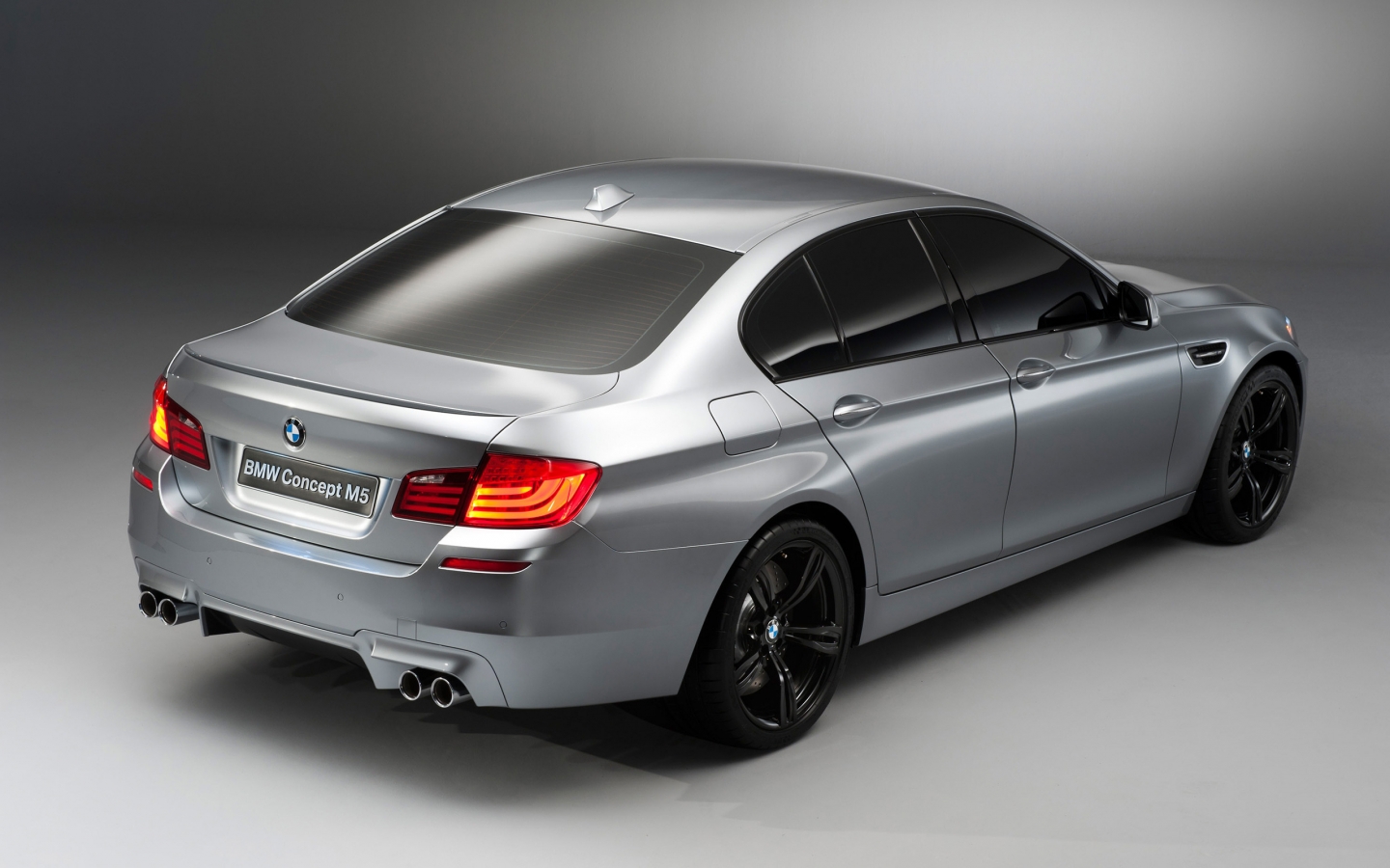 BMW M5 Concept 2012 Side and Rear for 1440 x 900 widescreen resolution
