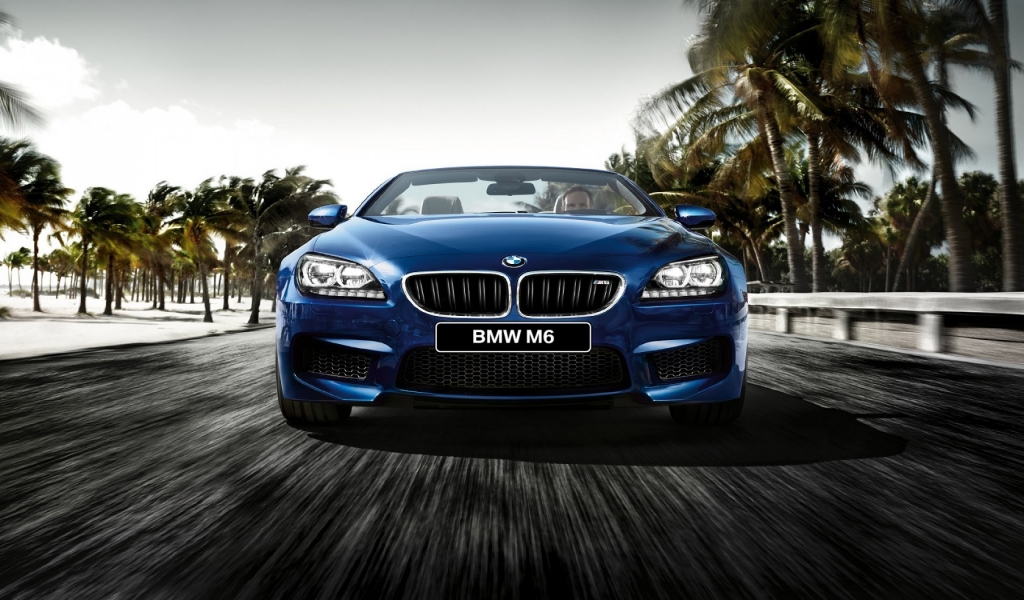 BMW M6 F12 Cabrio for 1024 x 600 widescreen resolution