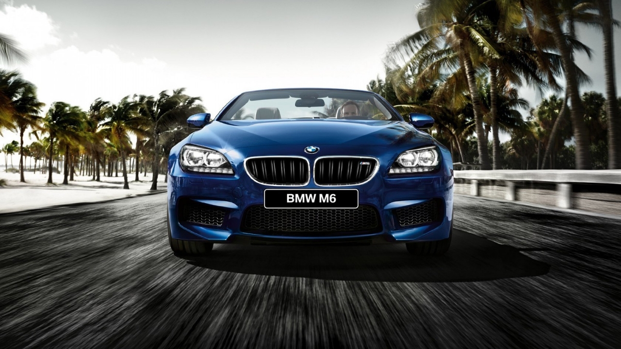 BMW M6 F12 Cabrio for 1280 x 720 HDTV 720p resolution
