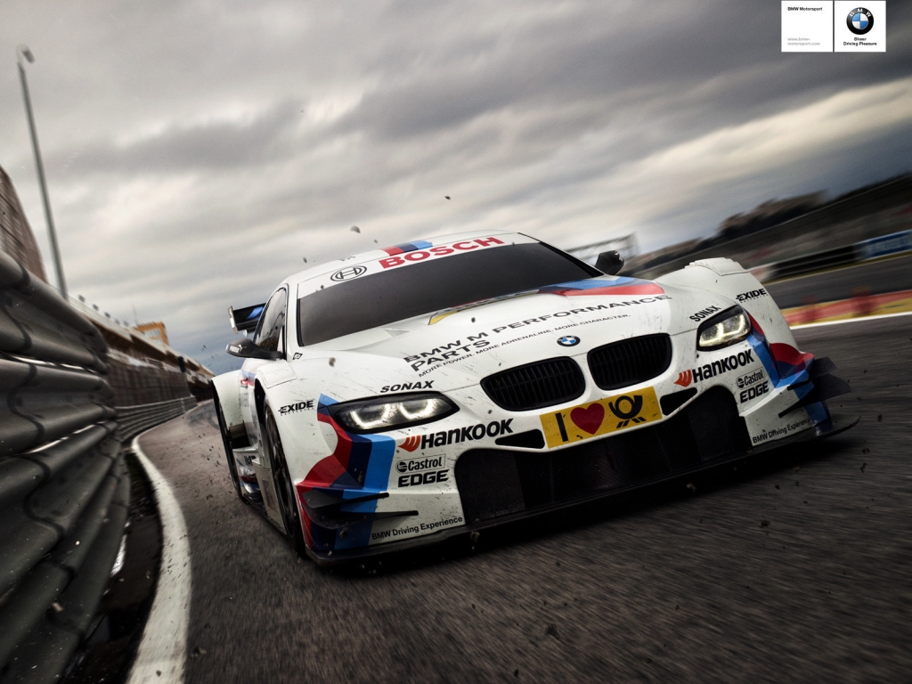 BMW Racing Car for 1024 x 768 resolution