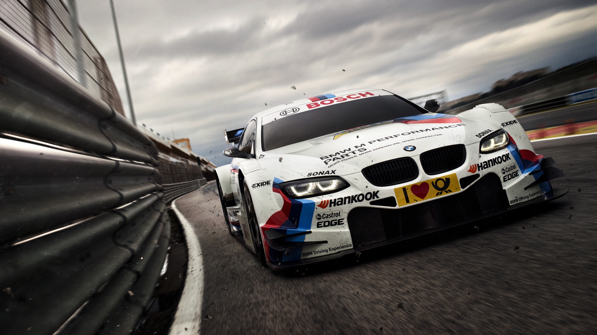 BMW Racing Car for 1920 x 1080 HDTV 1080p resolution