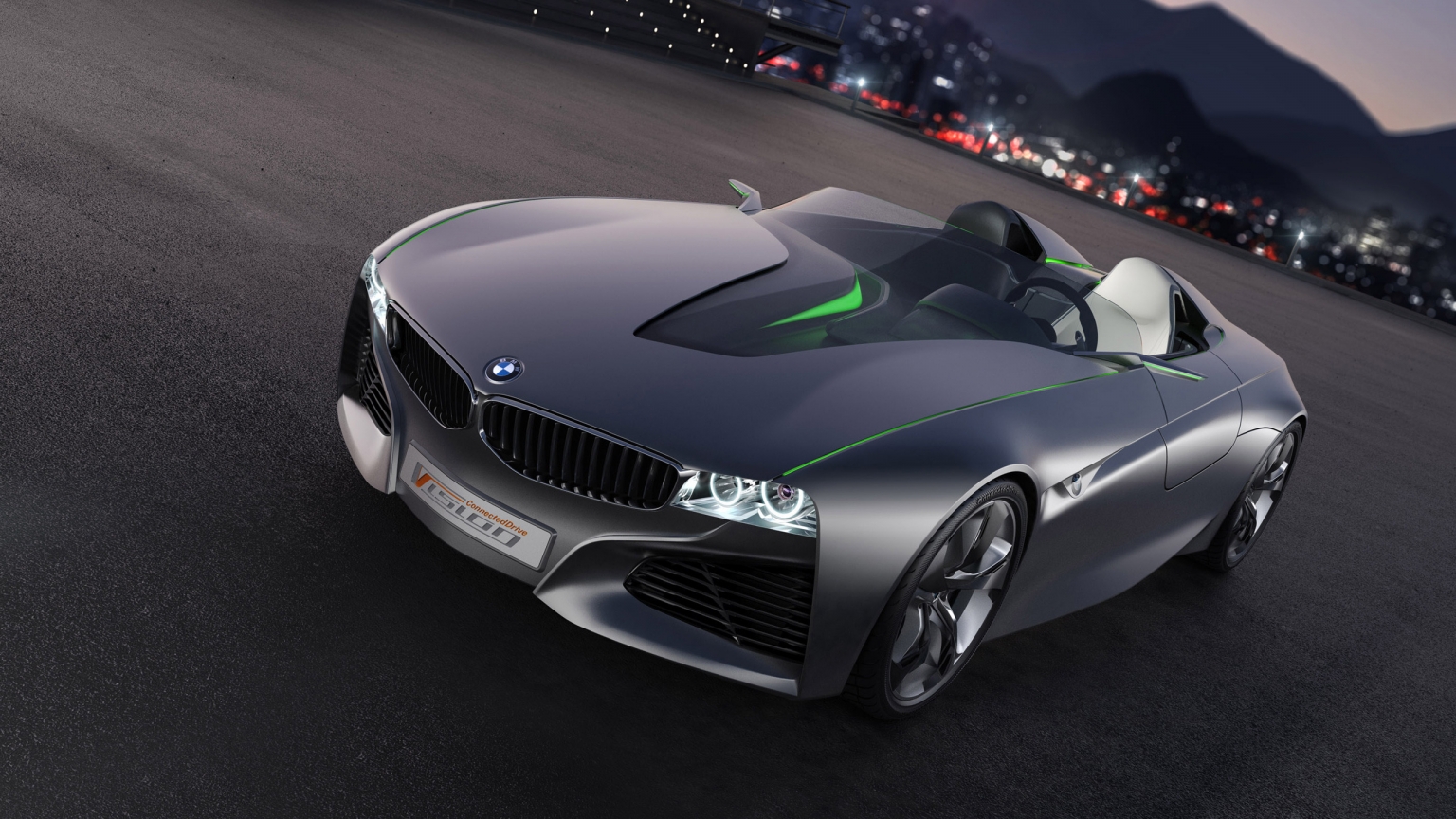 BMW Vision Connected Drive Concept for 1536 x 864 HDTV resolution