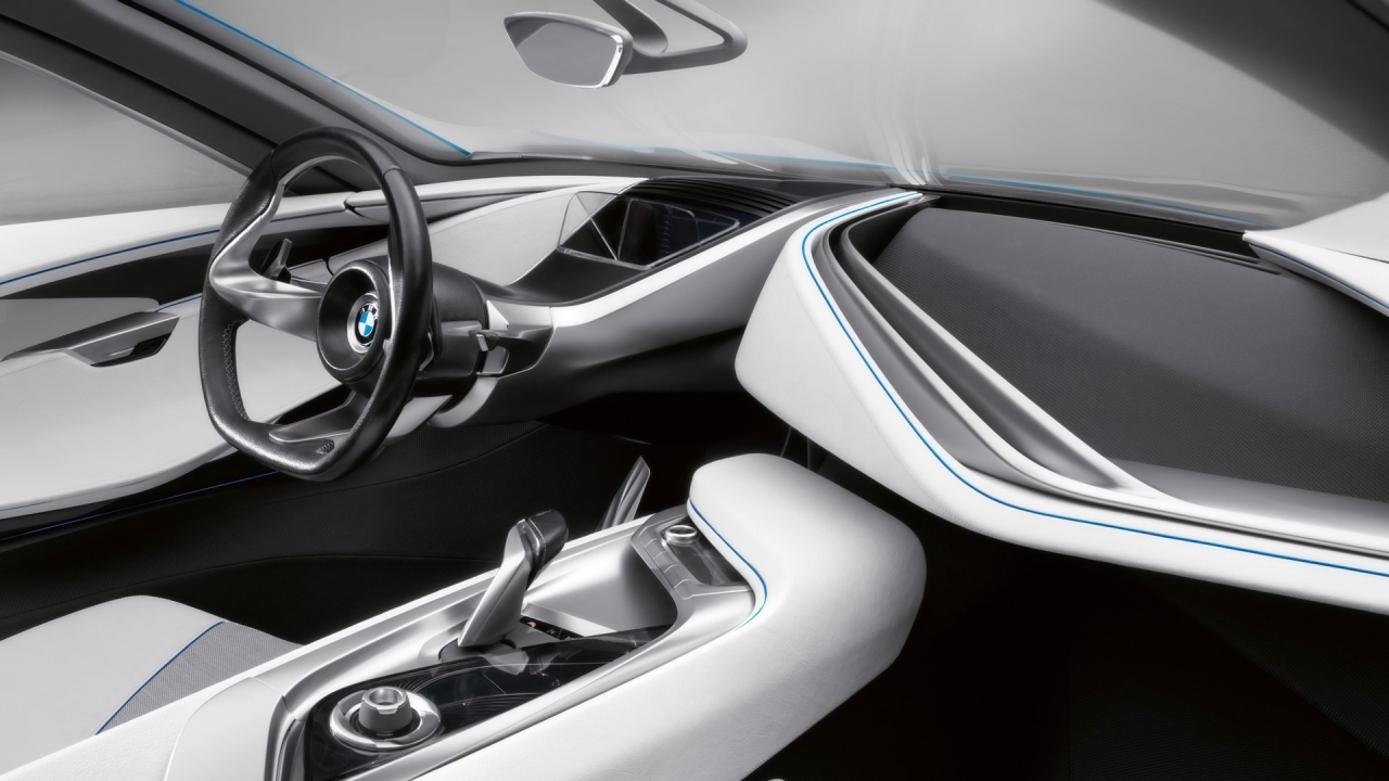 BMW Vision EfficientDynamics Dashboard for 1280 x 720 HDTV 720p resolution
