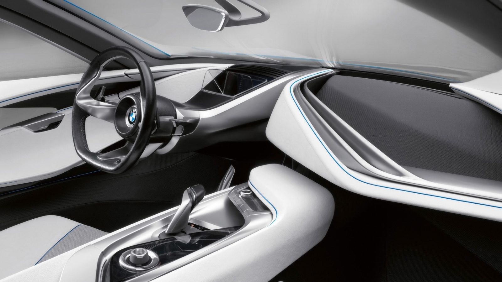 BMW Vision EfficientDynamics Dashboard for 1600 x 900 HDTV resolution