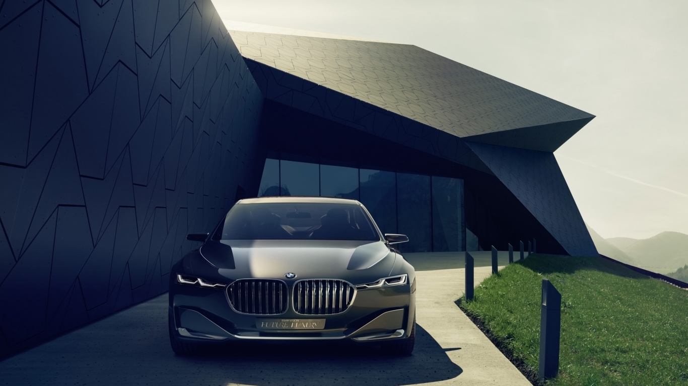 BMW Vision Future Luxury Concept for 1366 x 768 HDTV resolution