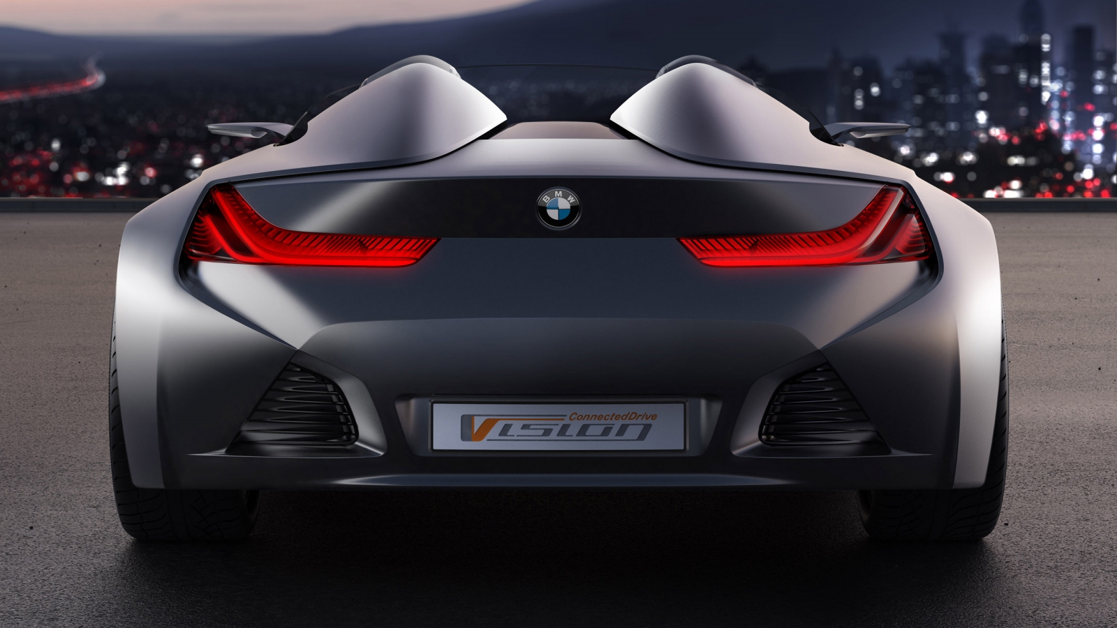 BMW Vision Rear for 1600 x 900 HDTV resolution