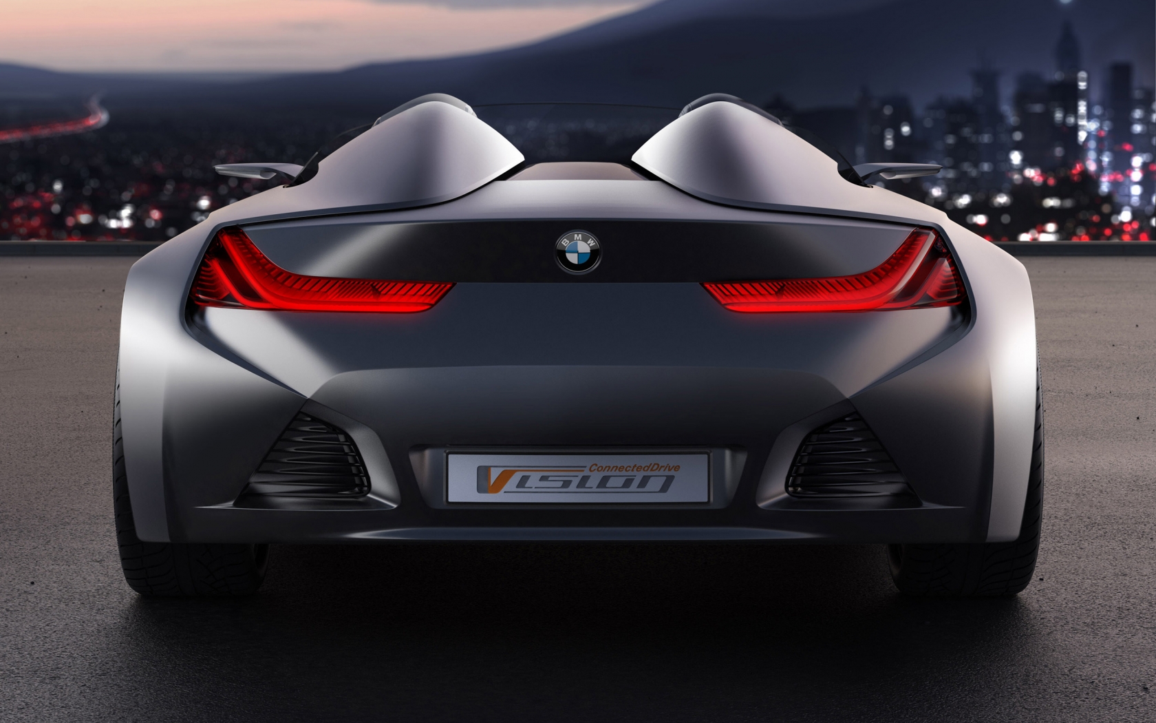 BMW Vision Rear for 1680 x 1050 widescreen resolution