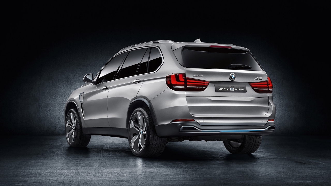 BMW X5 eDrive Concept Rear for 1280 x 720 HDTV 720p resolution