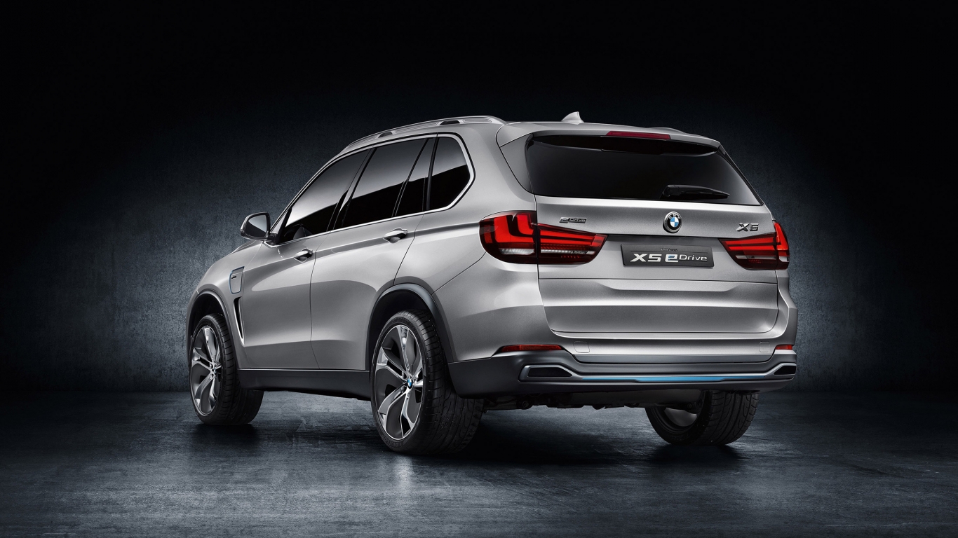 BMW X5 eDrive Concept Rear for 1366 x 768 HDTV resolution
