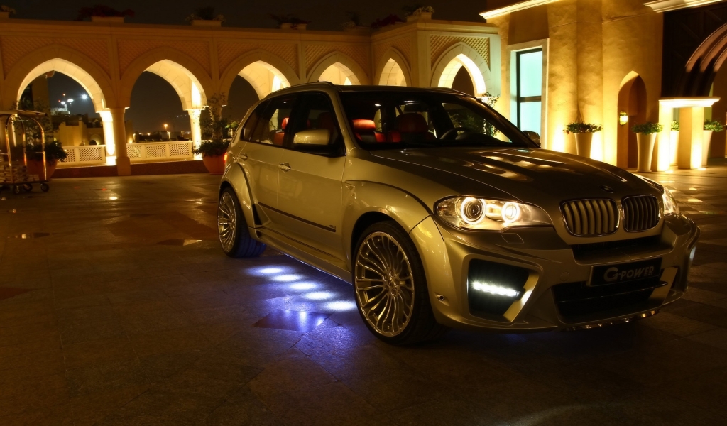 BMW X5 Typhoon 2009 G Power for 1024 x 600 widescreen resolution