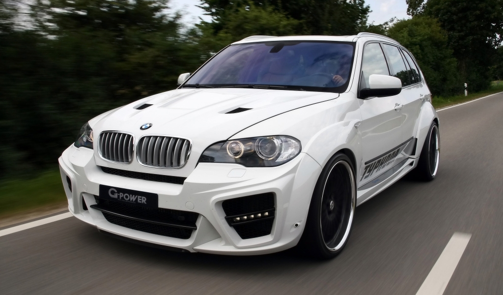 BMW X5 Typhoon RS 2010 G Power for 1024 x 600 widescreen resolution