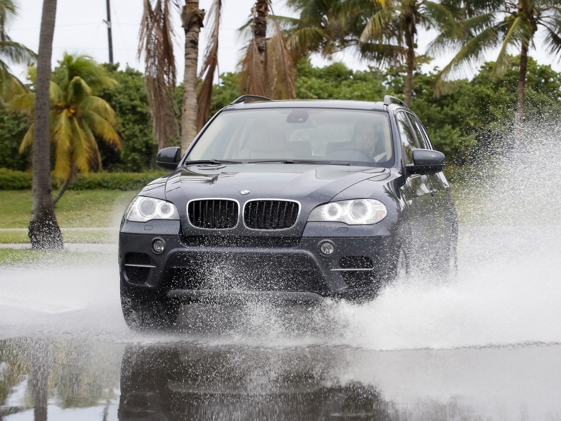 BMW X5 Water 2010 for 1152 x 864 resolution