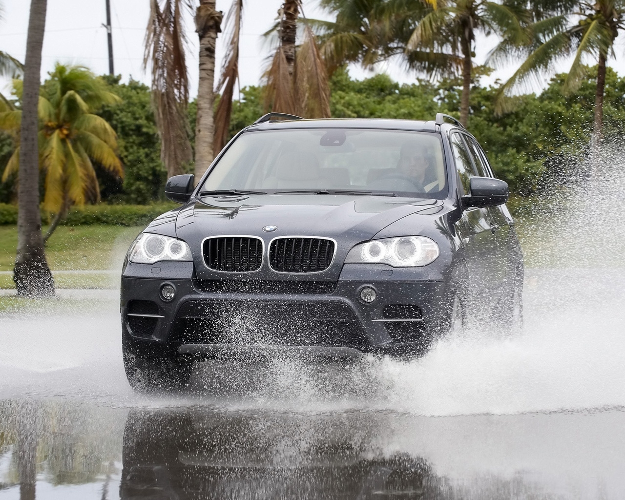 BMW X5 Water 2010 for 1280 x 1024 resolution