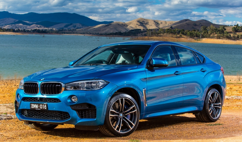 BMW X6 M for 1024 x 600 widescreen resolution