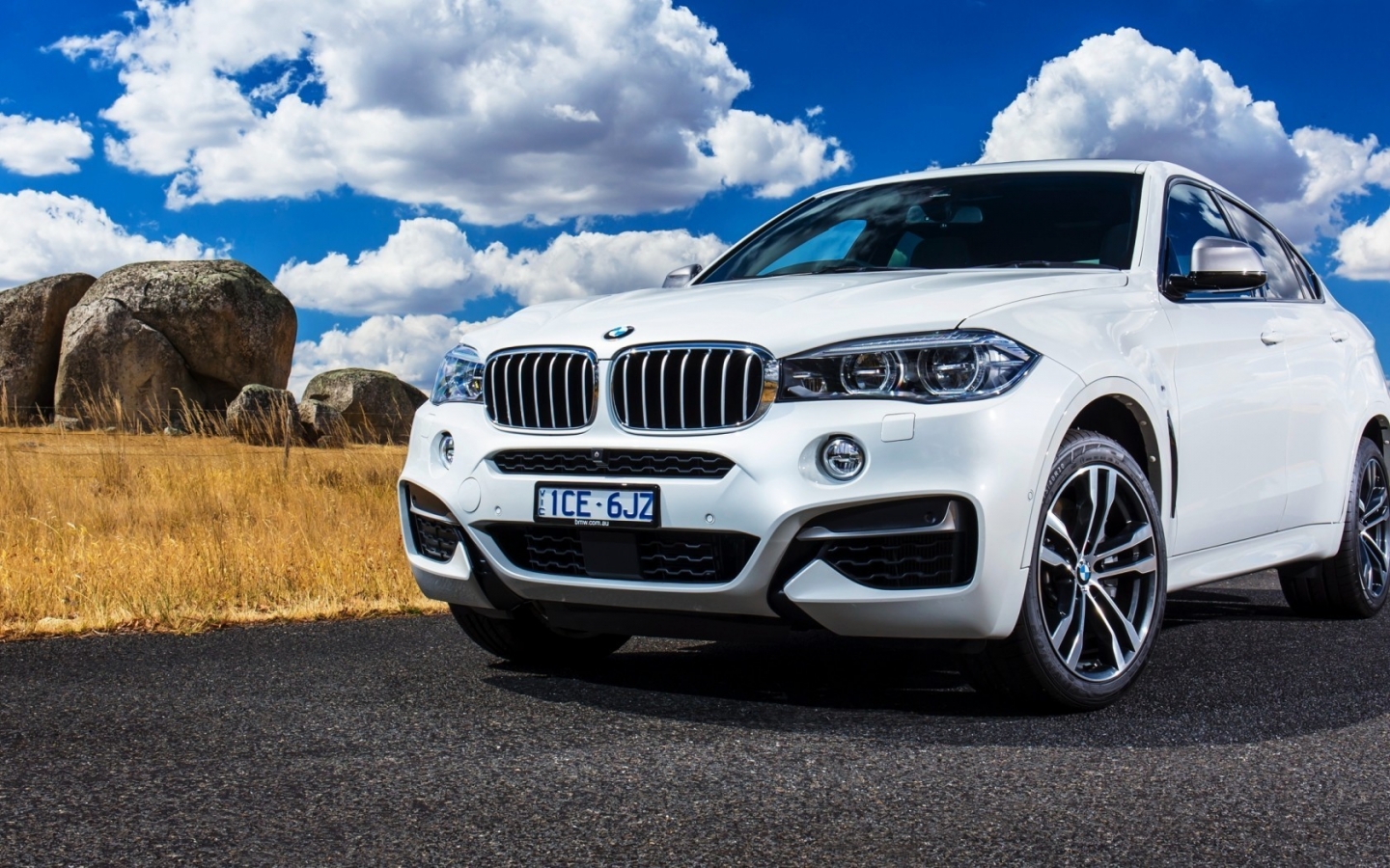 BMW X6 M50D for 1440 x 900 widescreen resolution