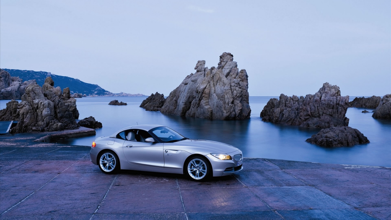 BMW Z4 Coupe for 1366 x 768 HDTV resolution