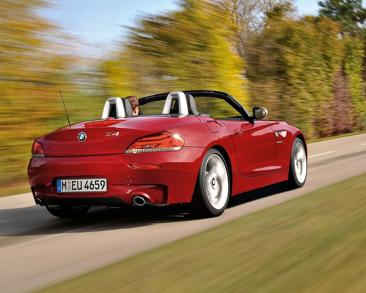 BMW Z4 sDrive35is Rear 2010 for 1280 x 1024 resolution