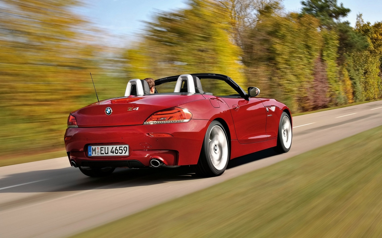 BMW Z4 sDrive35is Rear 2010 for 1280 x 800 widescreen resolution