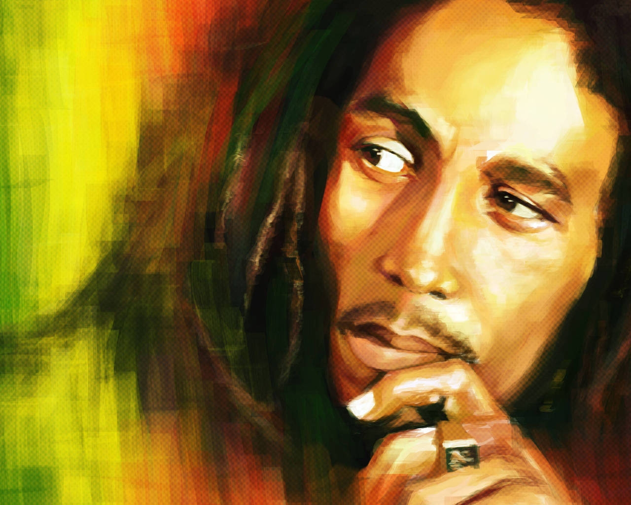 Bob Marley Artwork for 1280 x 1024 resolution