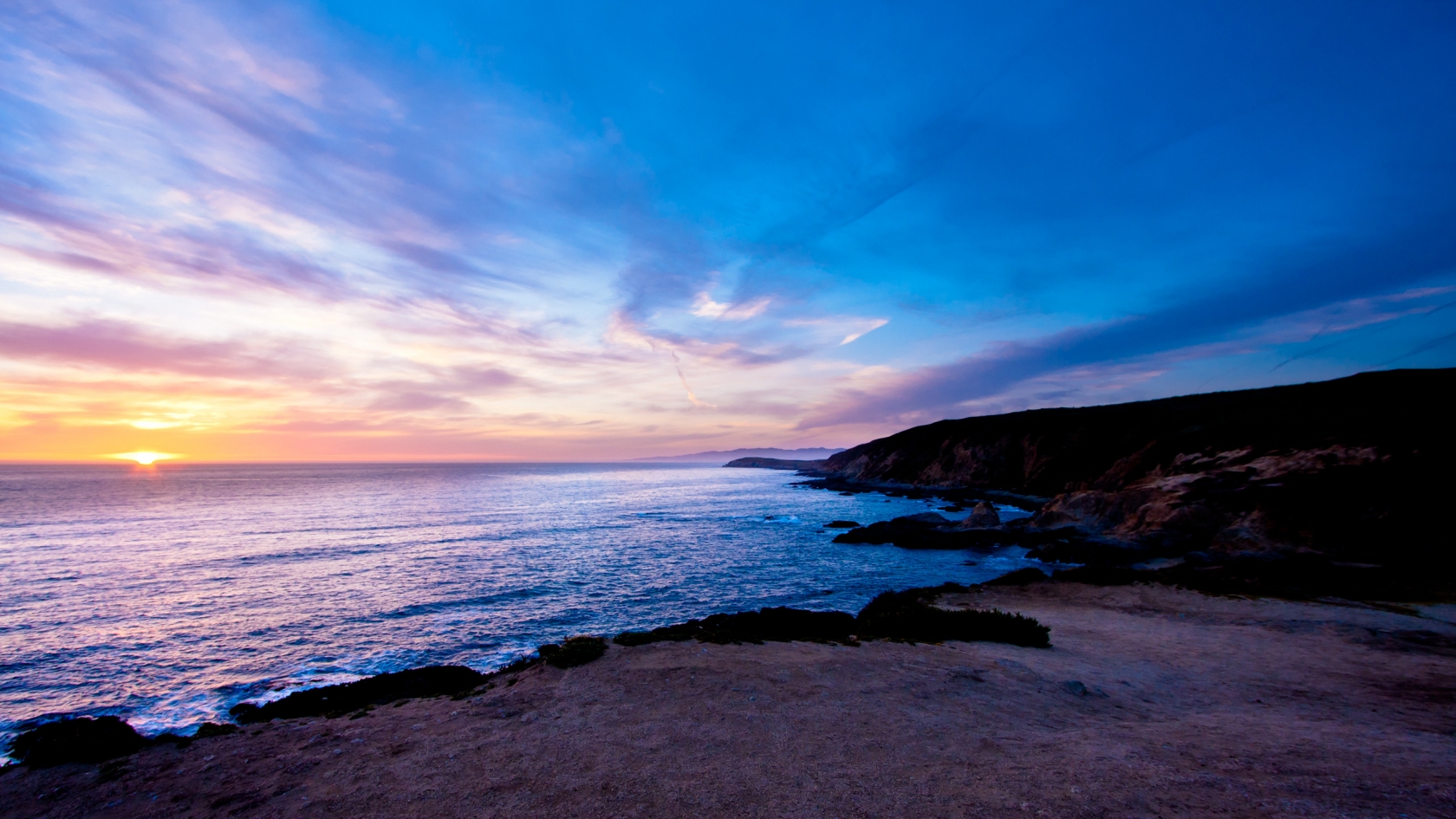 Bodega Head Sunset for 1680 x 945 HDTV resolution