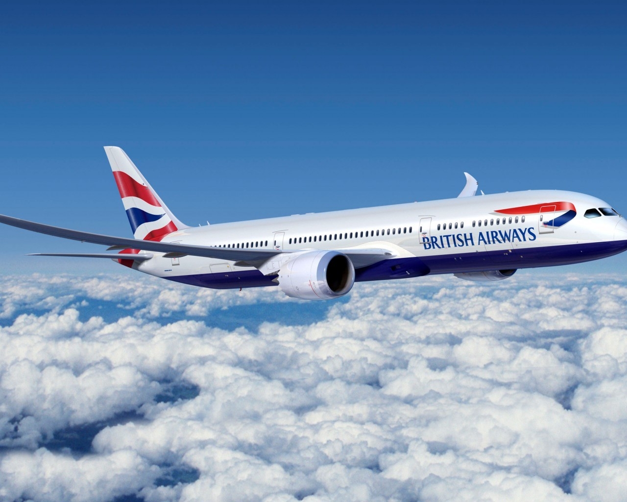 Boeing 777 British Airways for 1280 x 1024 resolution