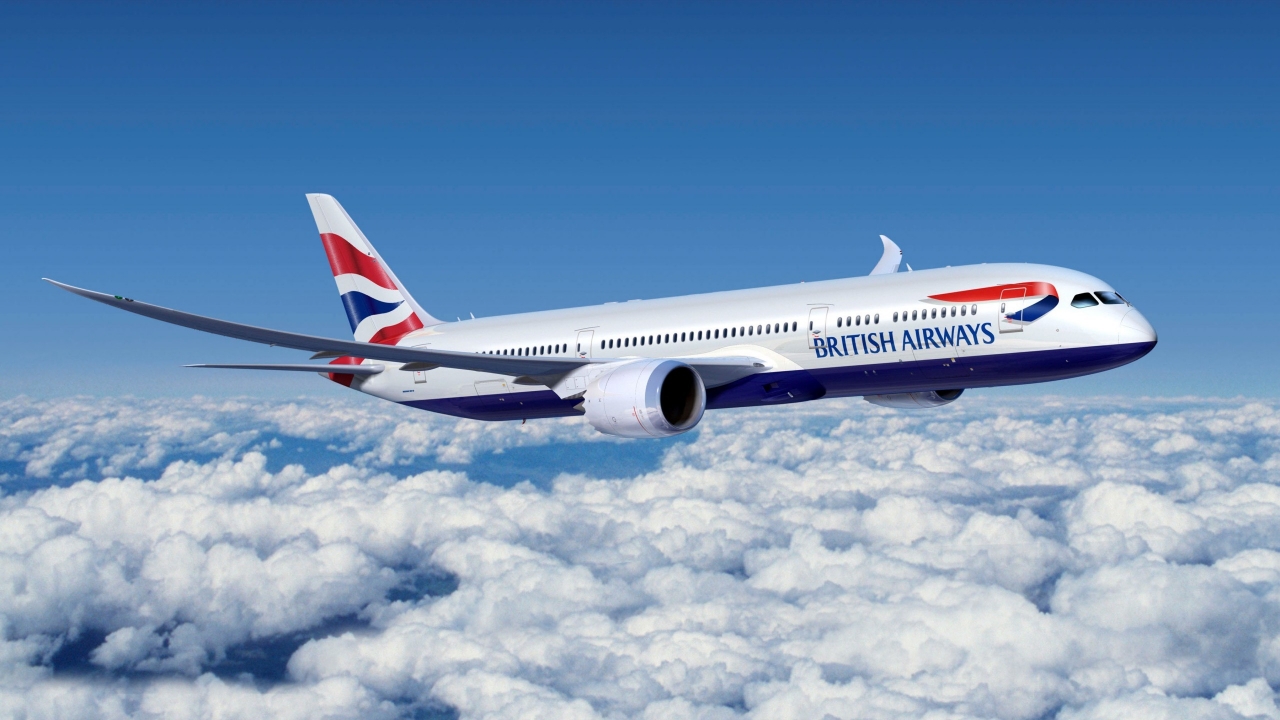 Boeing 777 British Airways for 1280 x 720 HDTV 720p resolution