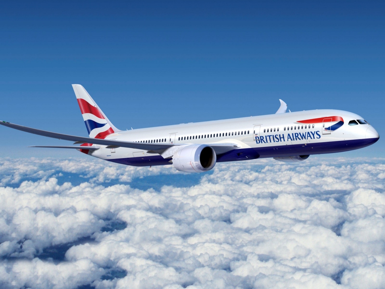 Boeing 777 British Airways for 1280 x 960 resolution