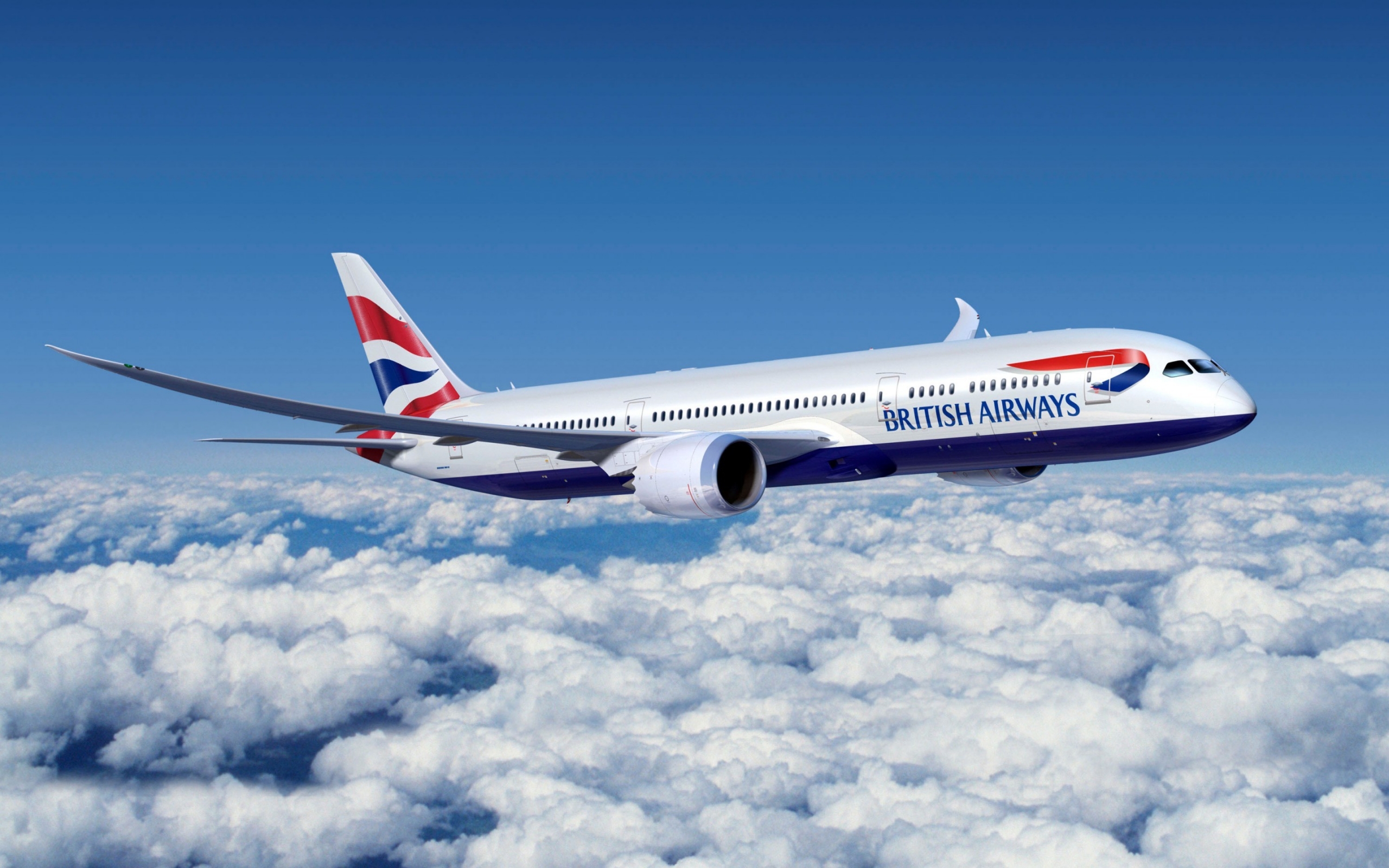 Boeing 777 British Airways for 2560 x 1600 widescreen resolution