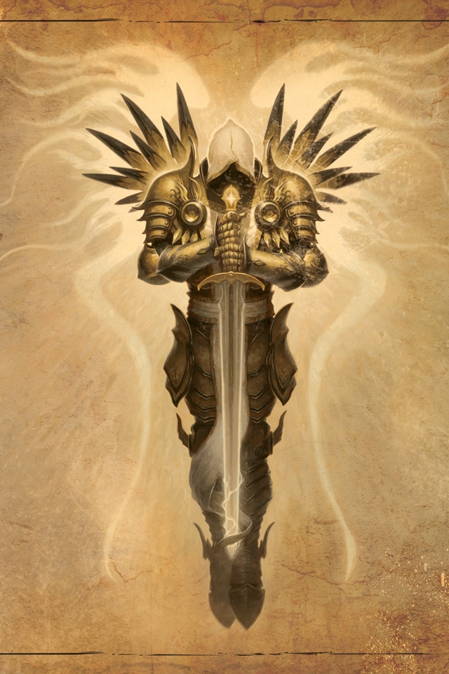 Book of Cain Diablo 3 for 640 x 960 iPhone 4 resolution