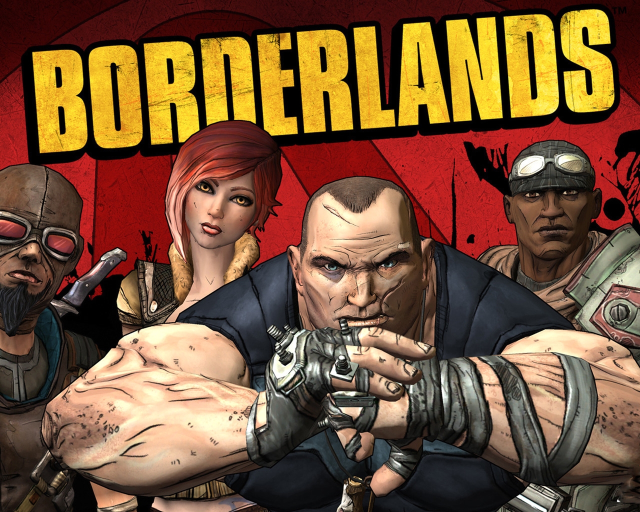Borderlands for 1280 x 1024 resolution