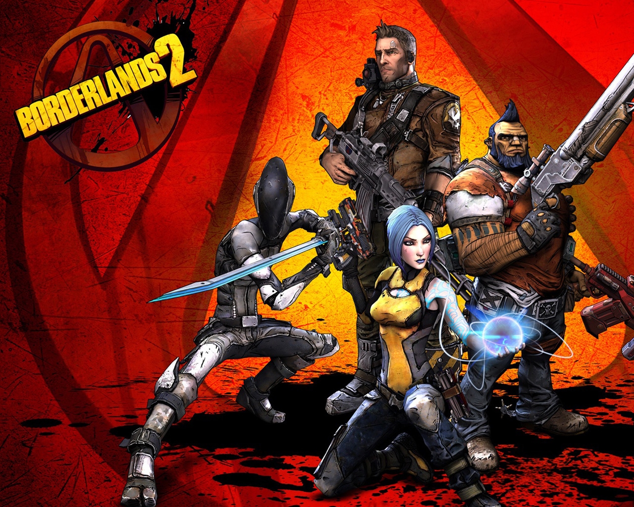Borderlands 2 Characters for 1280 x 1024 resolution