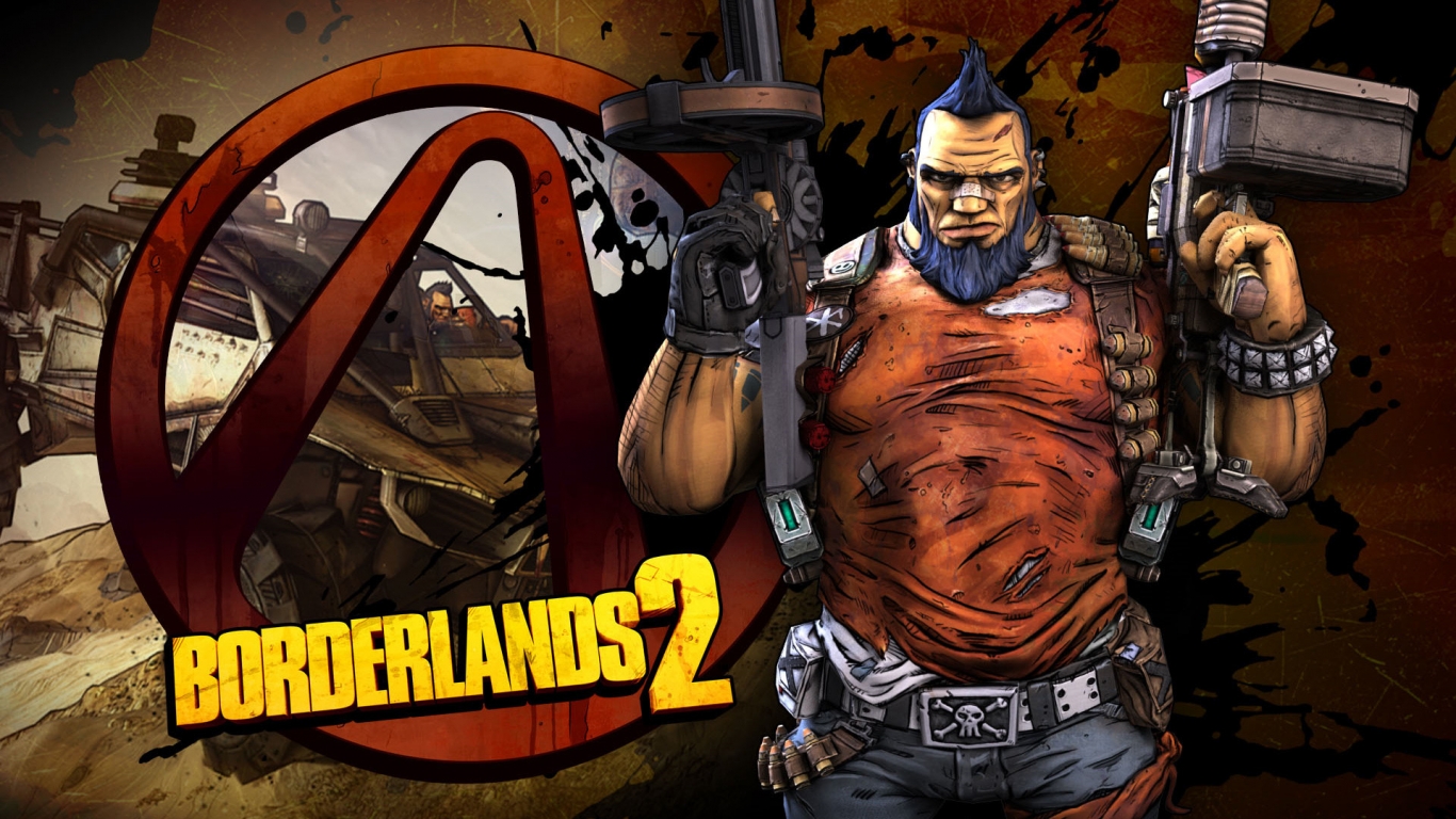 Borderlands 2 PC for 1366 x 768 HDTV resolution