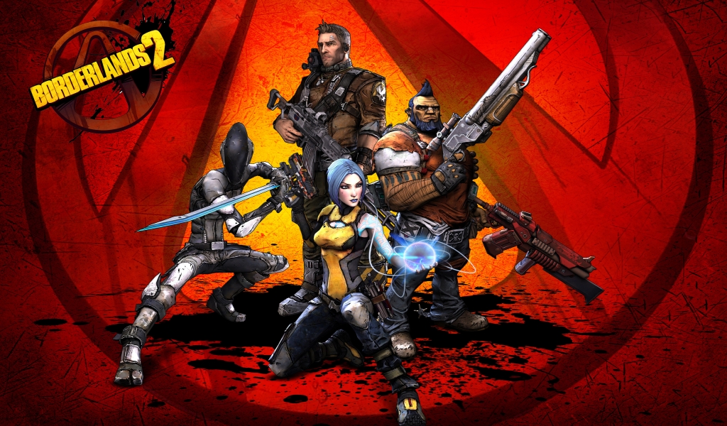 Borderlands 2 Shooter Game for 1024 x 600 widescreen resolution