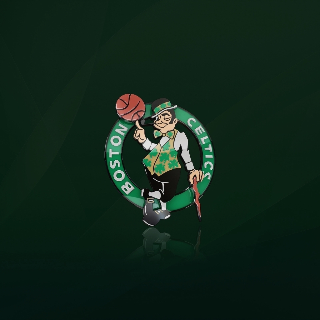 Boston Celtics Logo for 1024 x 1024 iPad resolution