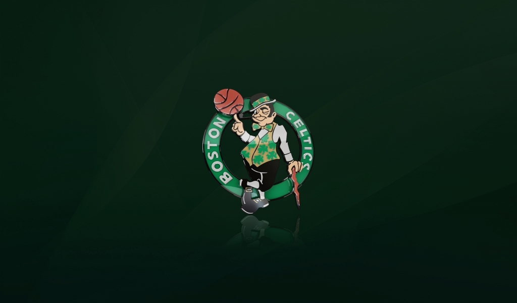 Boston Celtics Logo for 1024 x 600 widescreen resolution