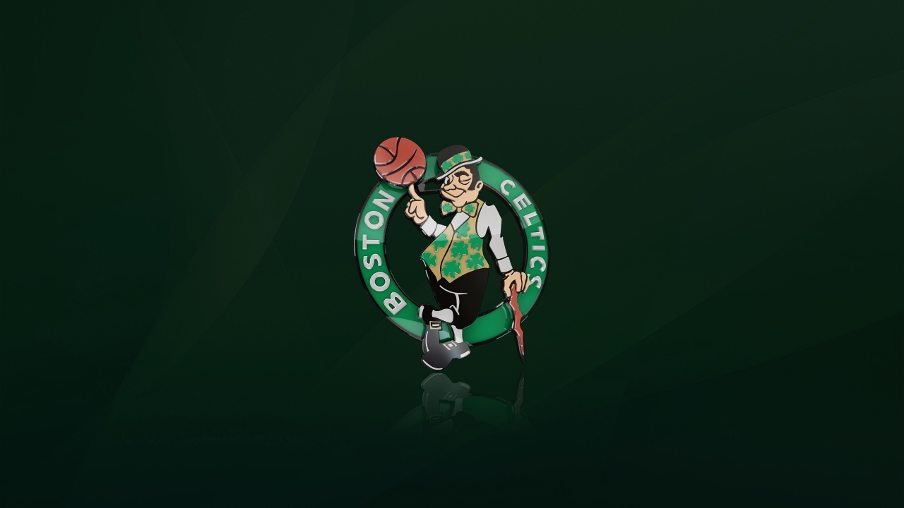 Boston Celtics Logo for 1280 x 720 HDTV 720p resolution