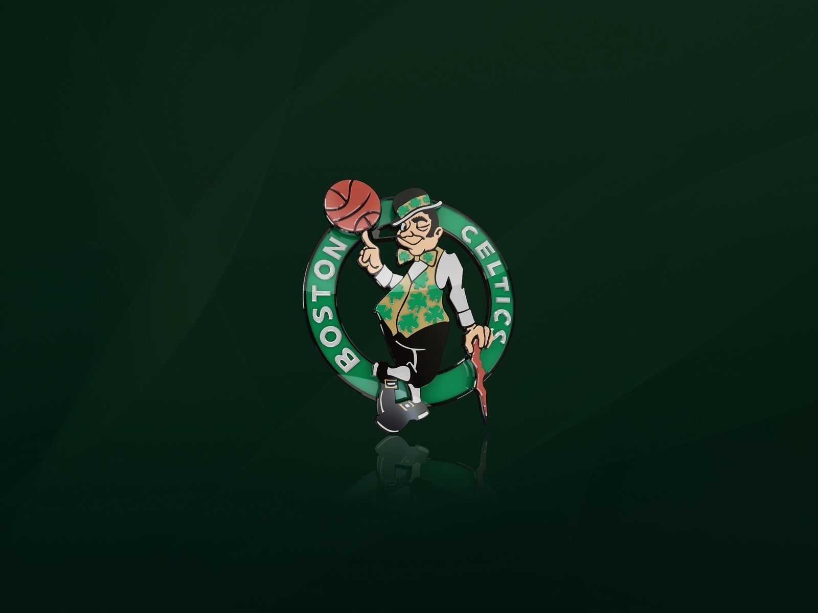 Boston Celtics Logo for 1600 x 1200 resolution