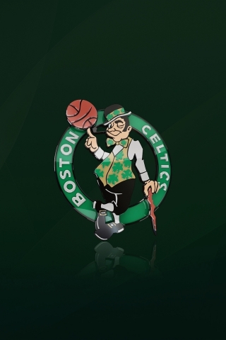 Boston Celtics Logo for 320 x 480 iPhone resolution