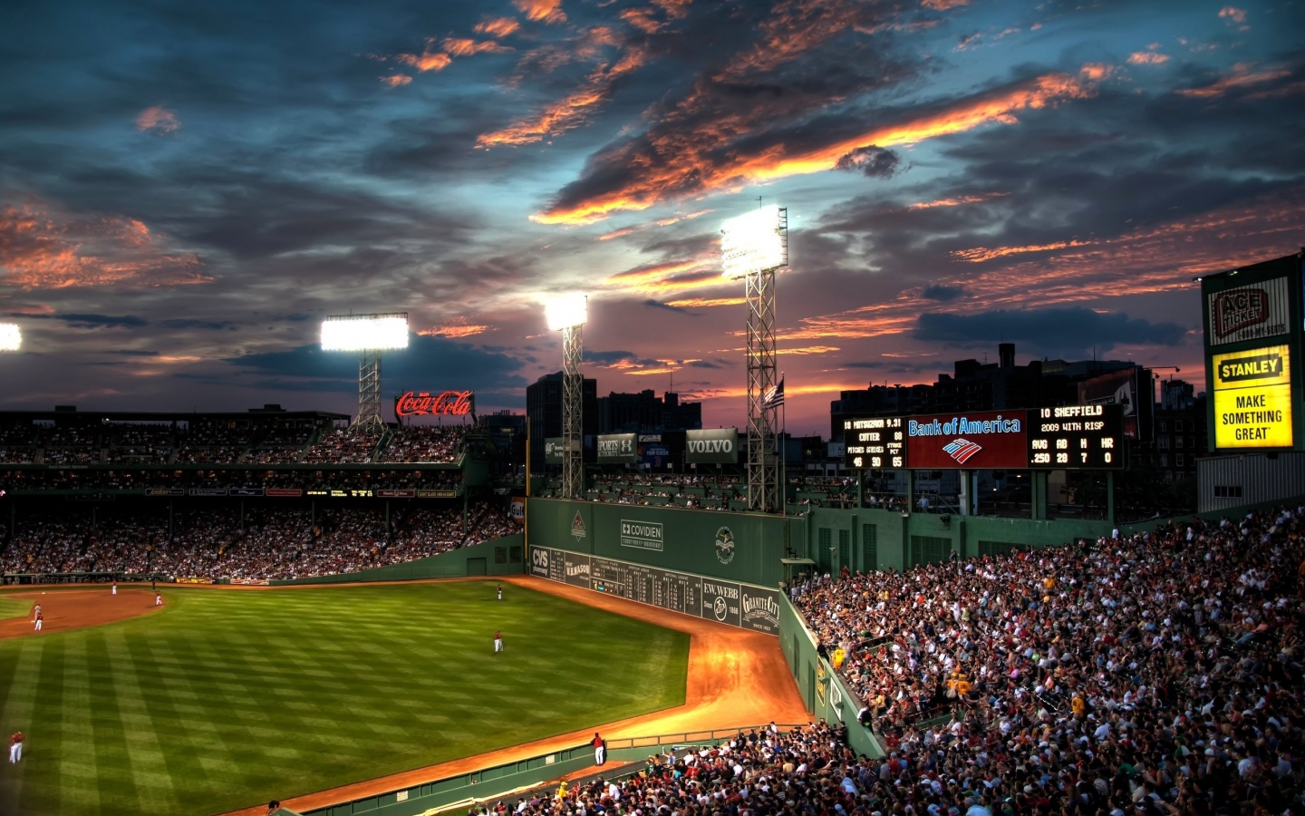 Boston Fenway Park Beysball for 1440 x 900 widescreen resolution