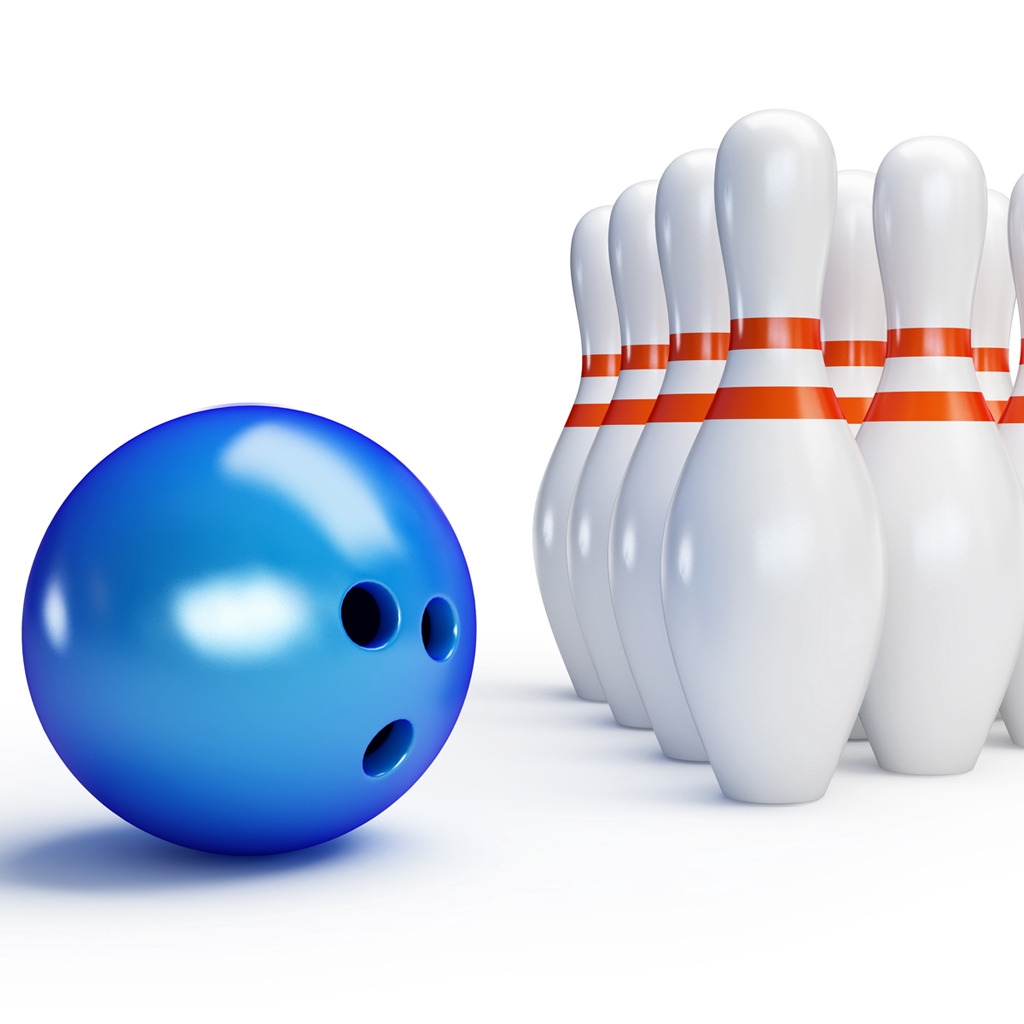 Bowling for 1024 x 1024 iPad resolution