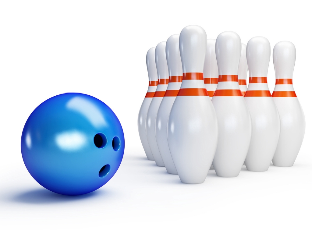 Bowling for 1024 x 768 resolution