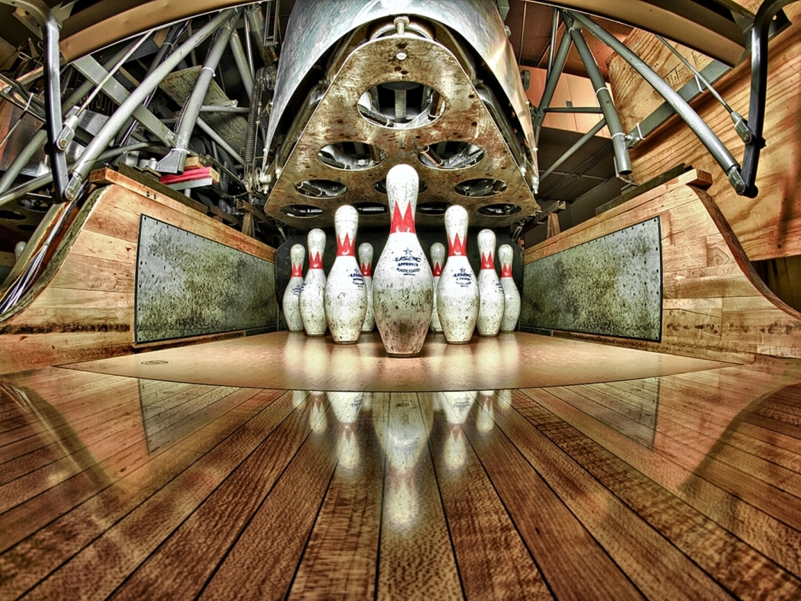 Bowling Game for 1152 x 864 resolution