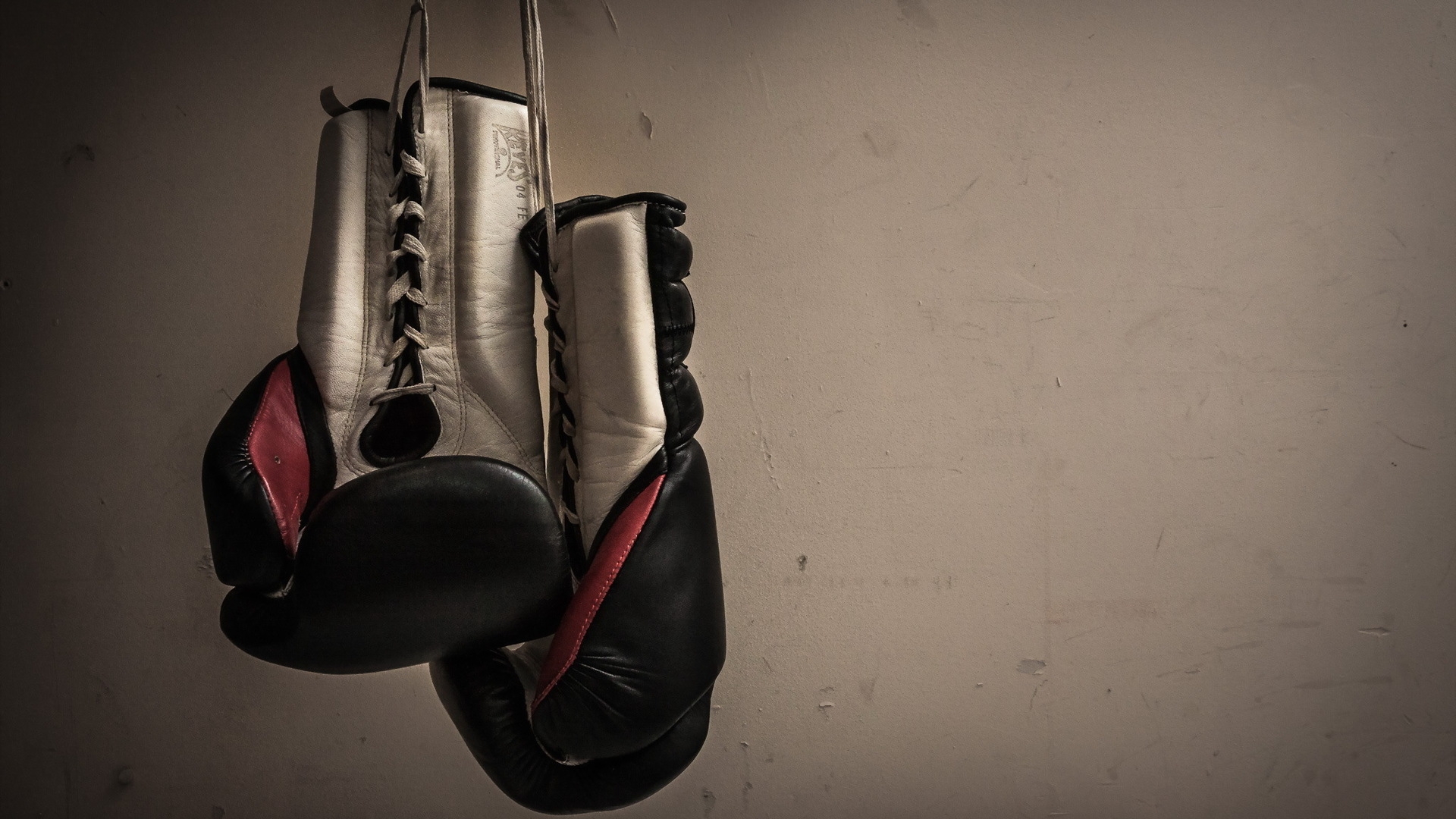 Boxing Gloves Hanging for 1920 x 1080 HDTV 1080p resolution