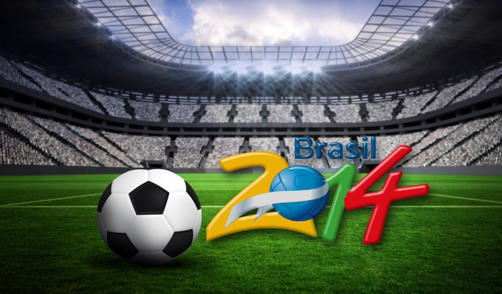 Brasil World Cup 2014 for 1024 x 600 widescreen resolution