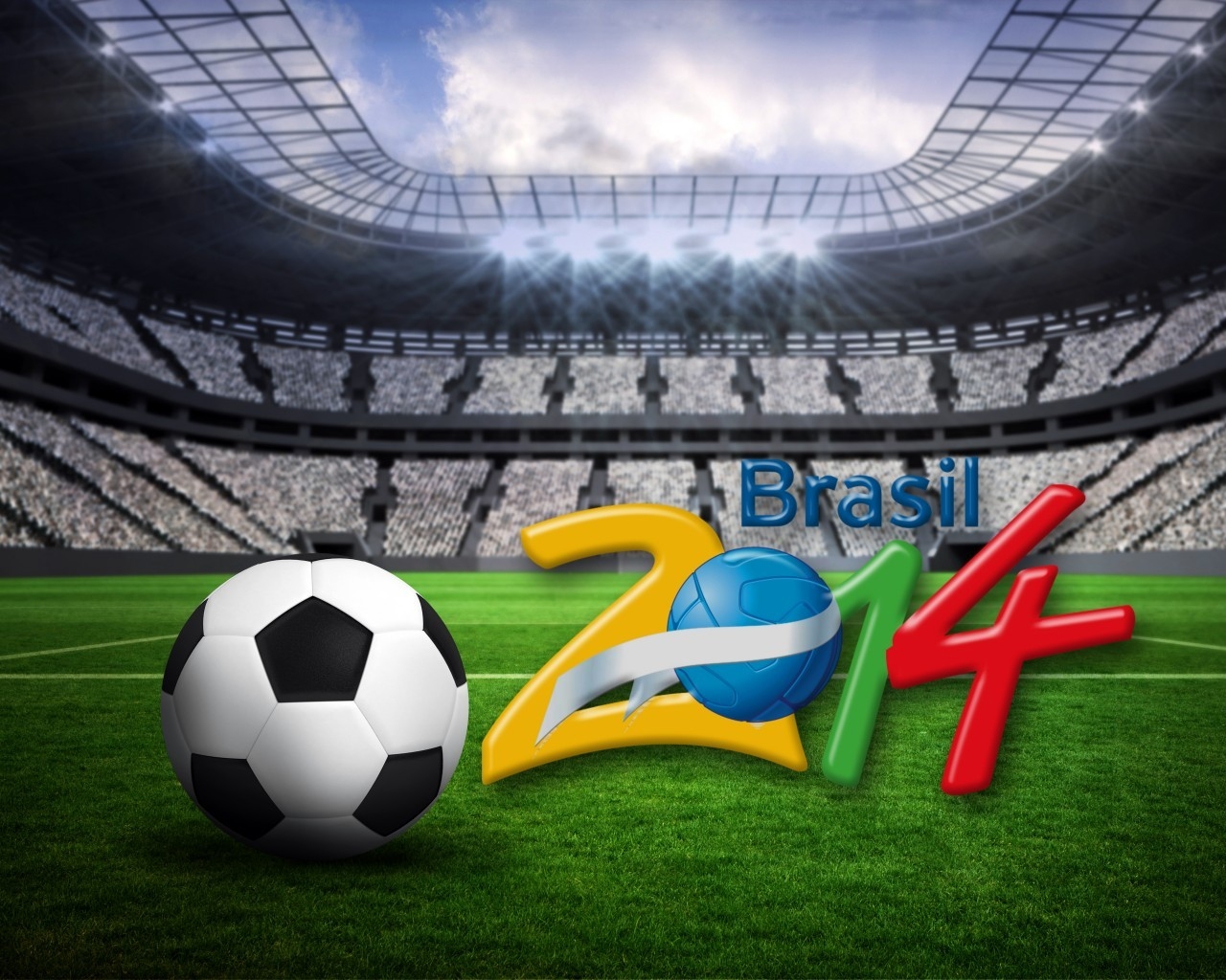 Brasil World Cup 2014 for 1280 x 1024 resolution