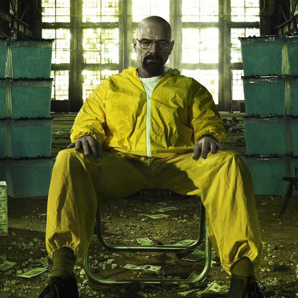 Breaking Bad Character for 1024 x 1024 iPad resolution