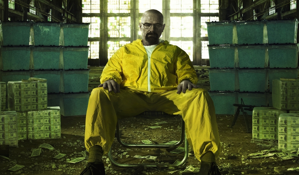 Breaking Bad Character for 1024 x 600 widescreen resolution