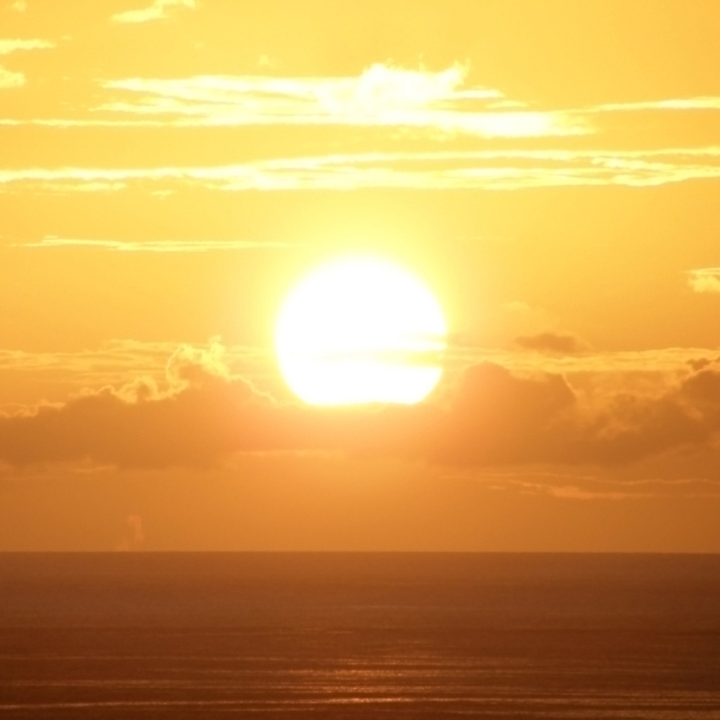 Breathtaking Sunset for 1024 x 1024 iPad resolution
