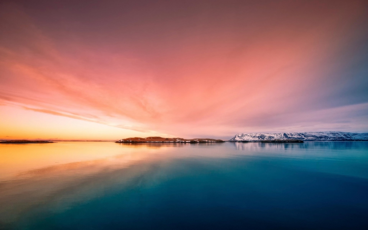 Breidafjordur Iceland for 1280 x 800 widescreen resolution